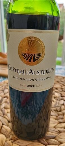 Bordeaux Saint-Émilion Grand Cru Grand Cru Château Austerlitz 2020