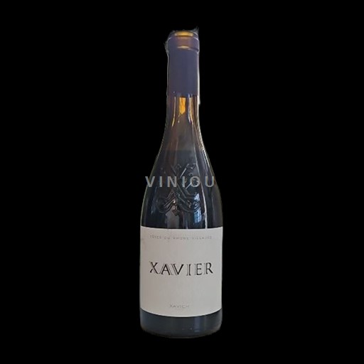 Vin Rouge sec Xavier 2022 France Vallée du Rhône Côtes-du-rhône-villages AOC