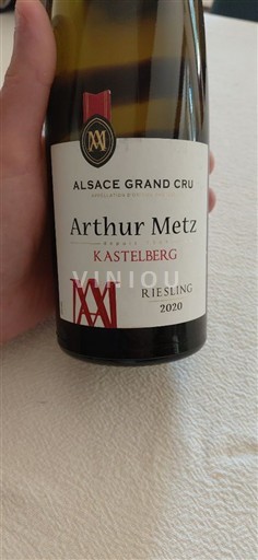 Alsace Riesling Grand Cru Arthur Metz Kastelberg 2020