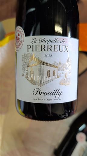 Beaujolais Brouilly La Chapelle de Pierreux 2023