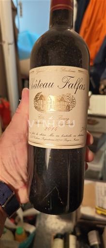 Bordeaux Côtes-de-bourg Château Falfas Côtes de Bourg 2014