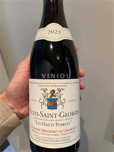 Burgundy Nuits-Saint-Georges Domaine Machard de Gramont Les Hauts Poirets 2023