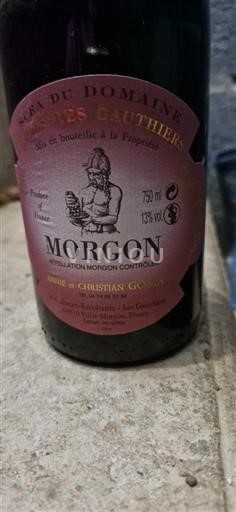 Beaujolais Morgon Domaine Des Gauthiers 2022