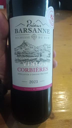 Langvedok Corbières Prieur Barsanne 2023