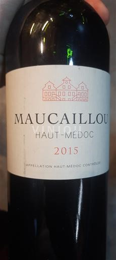 Burdeos Haut-Médoc Château Maucaillou 2015
