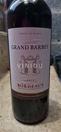 Bordeaux Château Grand Barbey 2021