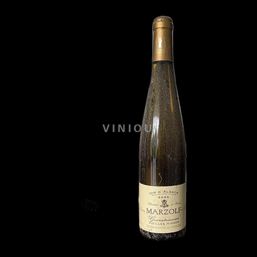 Vin Blanc sec Gewurztraminer Vieilles Vignes Marzolf 2009 France Alsace Vin de France