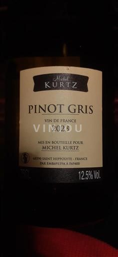 Alsazia Pinot grigio Michel Kurtz Prestige 2023