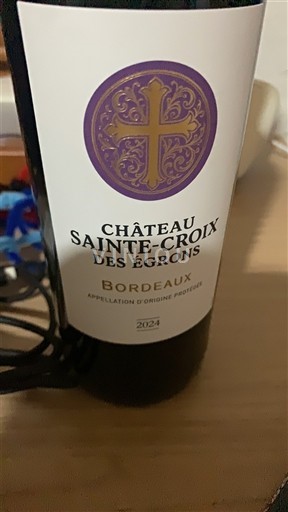 Bordeaux Château Sainte-Croix des Égrons 2024