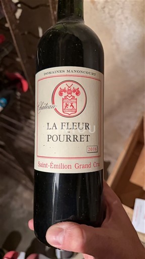 Bordeaux Saint-Émilion Grand Cru Grand Cru Château La Fleur Pourret 2016