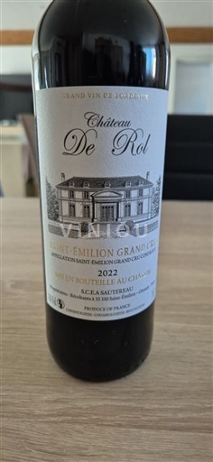 Bordeaux Saint-Émilion Grand Cru Château Rol 2022