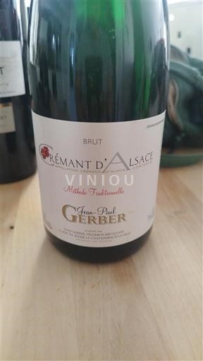 Alsace Crémant d'Alsace Jean-Paul Gerber Ikke årgangsbestemt