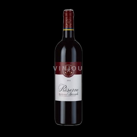 Vin Rouge sec Réserve Spéciale Barons de Rothschild 2016 France Bordeaux AOC