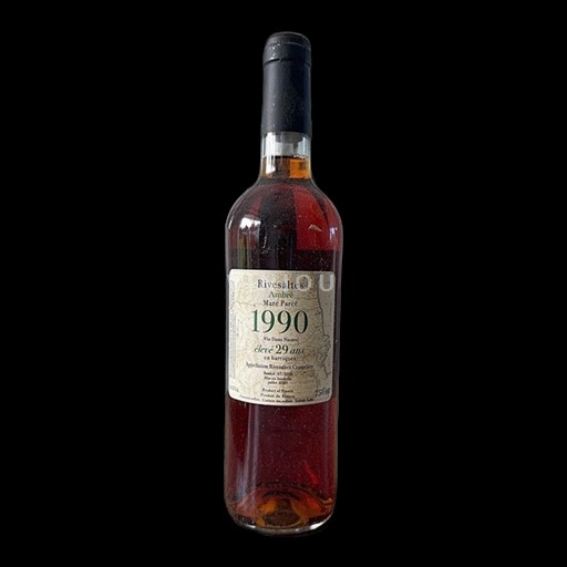 Roussillon Rivesaltes Marc Parcé Ambré élevé 29 ans en barriques 1990