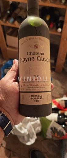 Bordeaux Nicht spezifiziert Château Mayne Guyon 2001