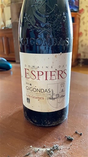 Rhône Valley Gigondas Domaine Des Espiers Les Grames 2016
