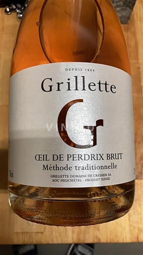 Neuchâtel Neuchâtel DOP Grillette Œil de Perdrix Brut Senza annata