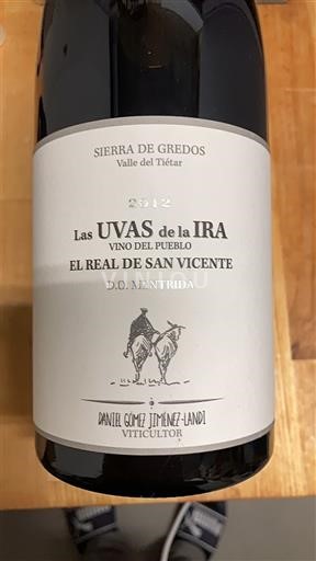 Kastilien-La Mancha Méntrida Daniel Gómez Jiménez-Landi Las Uvas de la Ira El Real de San Vicente 2012