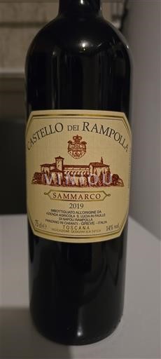 Tuscany Not Specified Castello dei Rampolla Sammarco 2019
