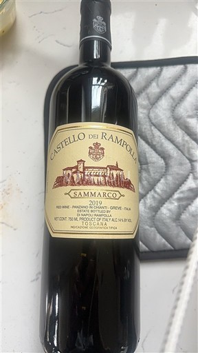 Toscana Non specificato Castello dei Rampolla Sammarco 2019