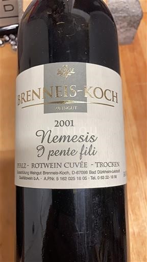 Pfalz Brenneis-Koch Nemesis 9 pente fili 2001