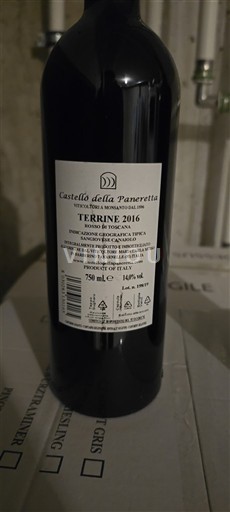 Toscana Chianti Classico Castello della Paneretta Terrine 2016