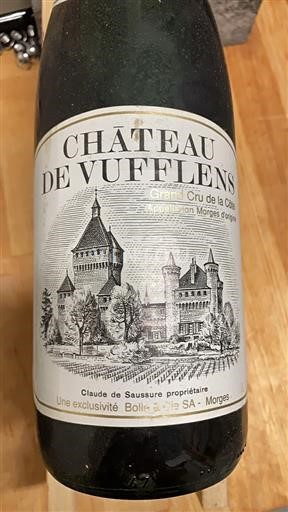 Vaud La Côte AOC Grand Cru Château Vufflens 1992