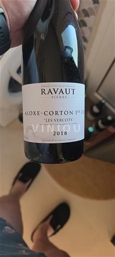 Bourgogne Aloxe-Corton Premier Cru Pierre Ravaut Les Vercots 2018