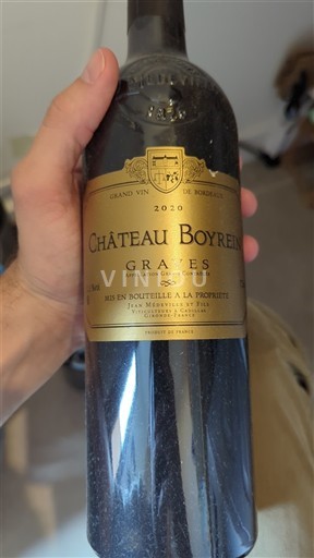 Bordeaux Graves Château Boyrein 2020
