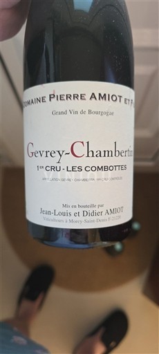 Bourgogne Ospecificerad Premier Cru Domaine Pierre Amiot et Fils 1er Cru Les Combottes Icke årgångsbetecknad