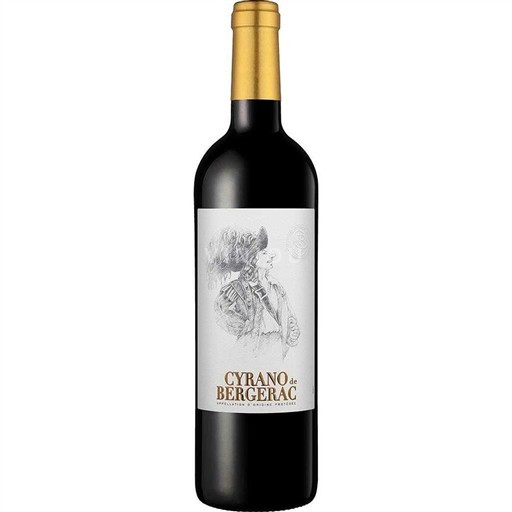 Vin Rouge sec Cyrano de Bergerac 2022 France Sud-Ouest Bergerac AOC