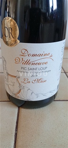 Languedoque Pic-saint-loup Domaine Villeneuve La Muse 2019