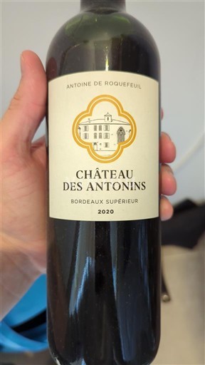 Bordeaux Bordeaux Supérieur Château Des Antonins 2020
