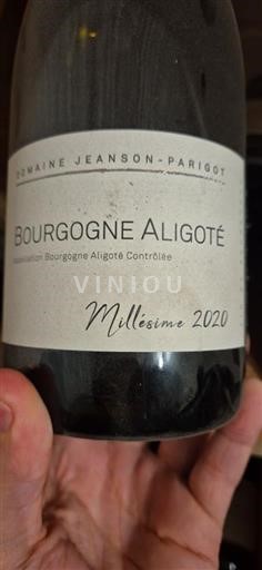Bourgondië Bourgogne Aligoté Domaine Jeanson-Parigot 2020