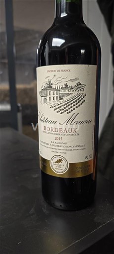 Bordeaux Château Maucru 2015