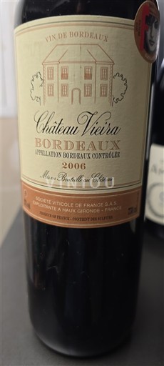 Bordeaux Château Viéra 2006