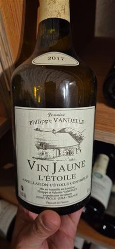 Jura L'Étoile Domaine Philippe Vandelle L'Étoile 2017