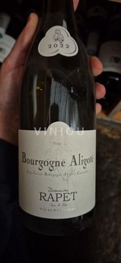 Bourgondië Bourgogne Aligoté Domaine Rapet 2022