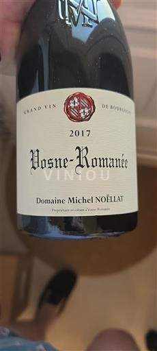 Bourgogne Vosne-romanée Domaine Michel Noëllat 2017