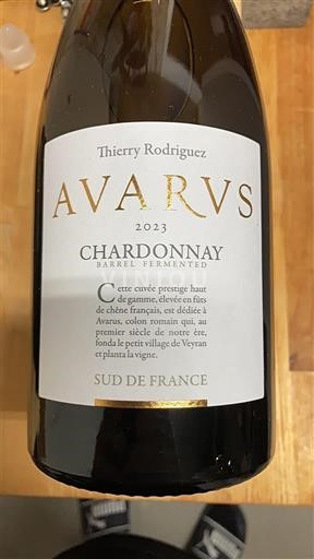 Languedoc-Roussillon Pays d'Oc Thierry Rodriguez AVARVS 2023