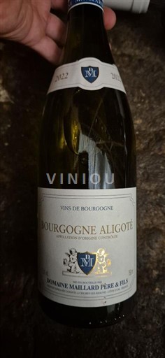 Bourgondië Bourgogne Aligoté Domaine Maillard Père & Fils 2022