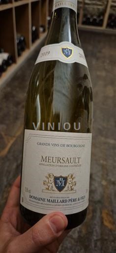 Bourgondië Meursault Domaine Maillard Père & Fils 2019