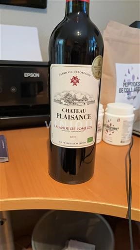 Bordeaux Lalande-de-Pomerol Château Plaisance 2023
