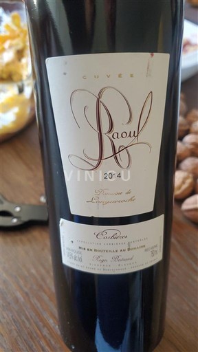 Sydväst Cahors Domaine Lapeyronie Raoul 2014