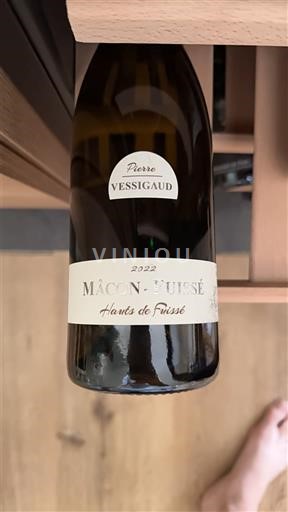 Borgonha Mâcon e mâcon-villages Pierre Vessigaud Hauts de Fuissé 2022