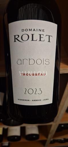 Jura Arbois Domaine Rolet Trousseau 2023