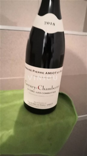 Burgundi Gevrey-Chambertin Premier Cru Domaine Pierre Amiot et Fils Les Combottes 2018