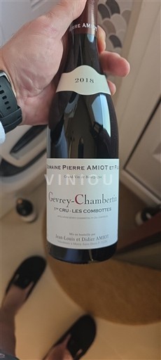 Borgogna Gevrey-Chambertin Premier Cru Domaine Pierre Amiot et Fils Les Combottes 2018