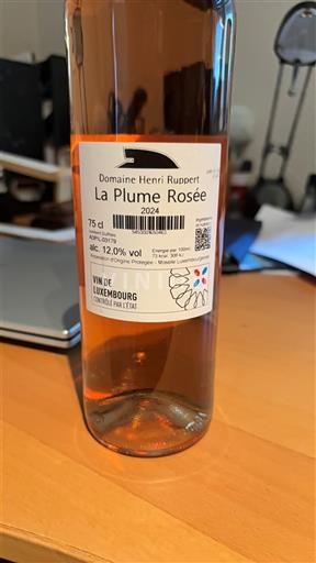 Mosela Luxemburgués Mosela Luxemburgesa Domaine Henri Ruppert La Plume Rosée 2024