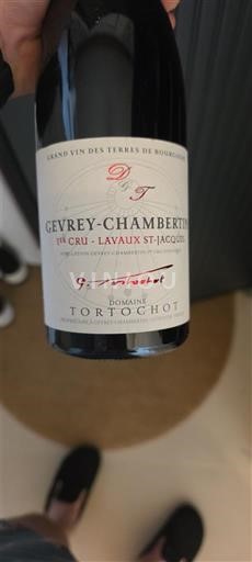 Borgogna Gevrey-Chambertin Premier Cru Domaine Tortochot Lavaux St-Jacques 2016